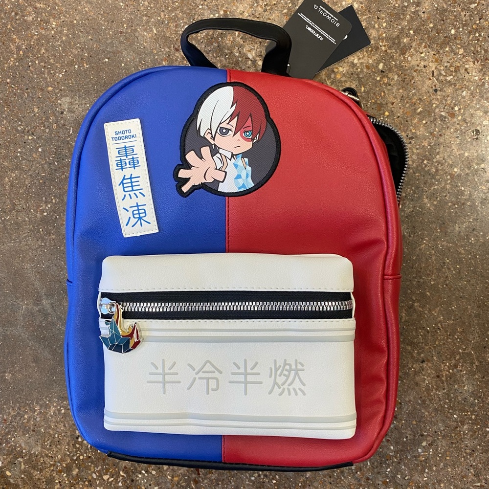 My hero academia anime mini backpack